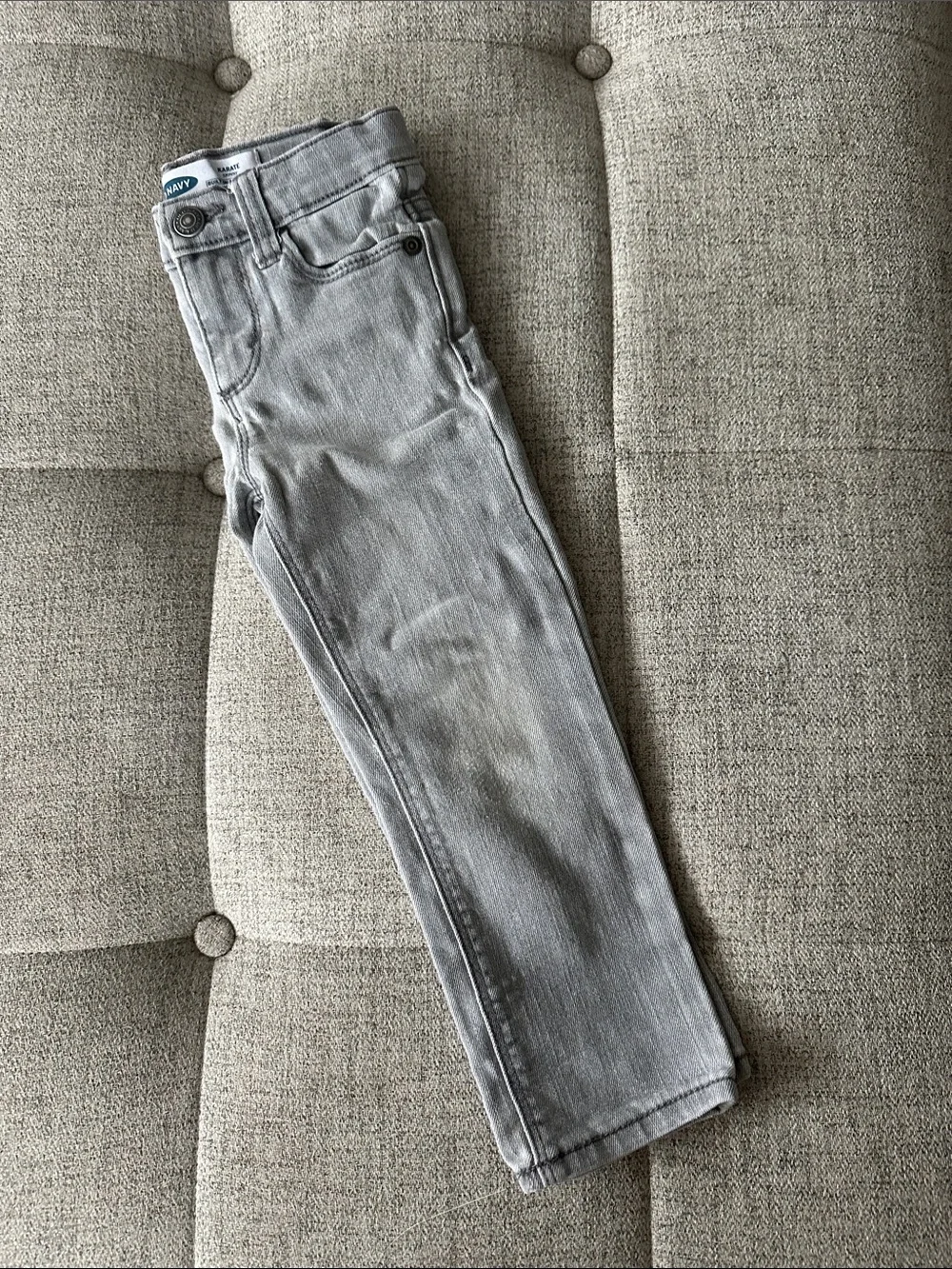 Old Navy Kids Gray Slim Stretch Jeans